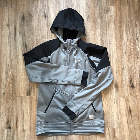 Nike Hyper Elite Therma-Fit Winterized Motion Full Zip Hooded Jacket SizeS - Picture 1 of 14